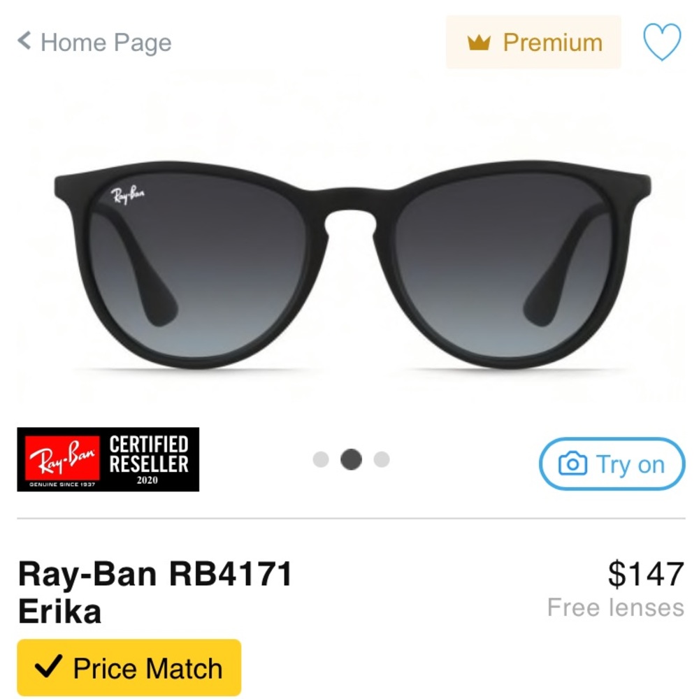 Ray ban ERIKA sunglasses